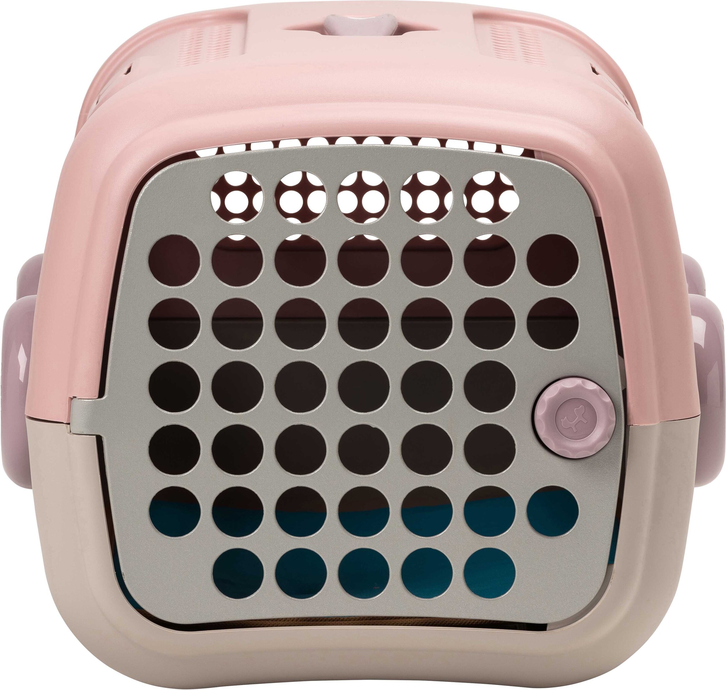 United Pets Tiertransportbox, rosa-grau