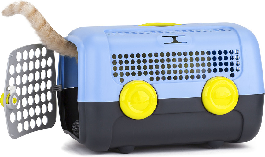 United Pets Transporter za ljubimce ružičasto-sivi