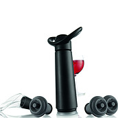 Pompă de vacuumat pentru vin Vacu Vin cu dopuri și turnător 5 el.