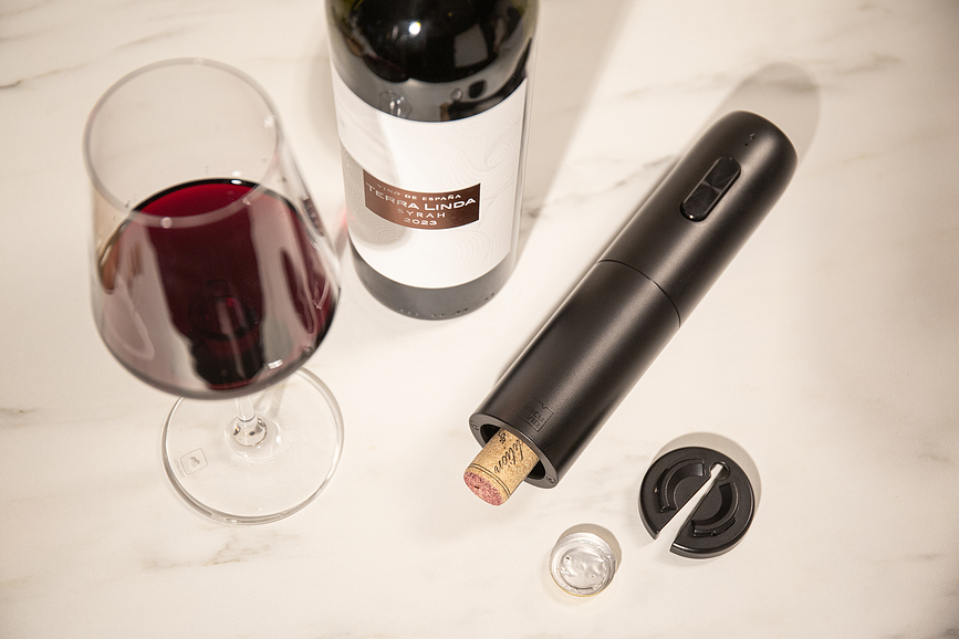 Sacacorchos eléctrico Vacu Vin
