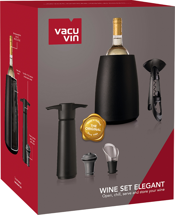 Wine Set Elegant Set d'Accessoires à Vin, 5 pièces