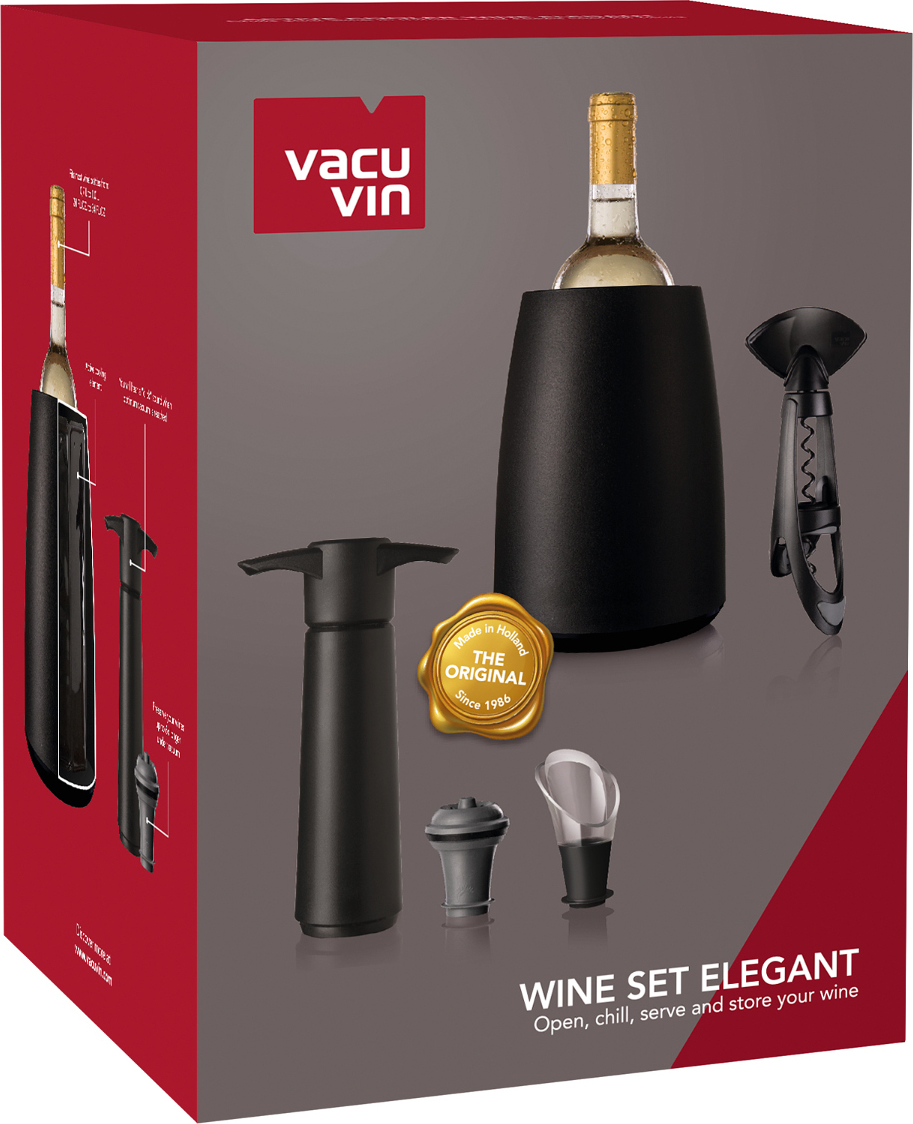 Wine Set Elegant Wine accessories 5 el. - Vacu Vin 3890660