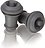 Tapones Wine Saver, grises, 2 unidades