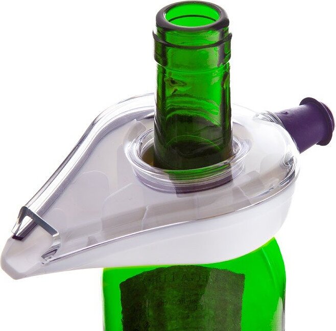 Vertedor Aireador Vacu Vin, gris