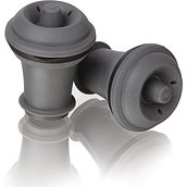 Wine Saver Stoppers grey 2 pcs