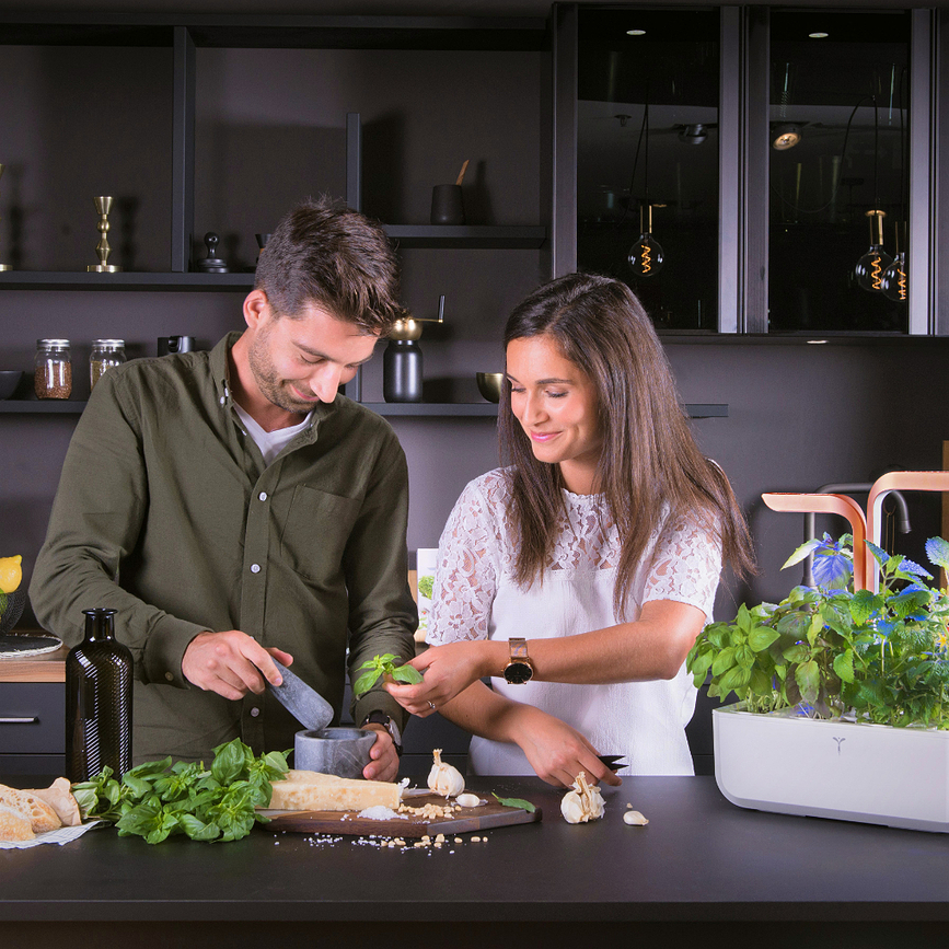 Veritable Smart Cvetlični lonec, pameten, arktično beli