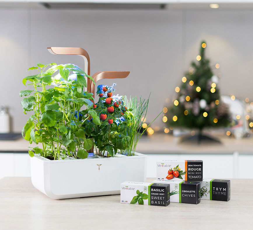 Veritable Smart Potager d'intérieur intelligent, blanc arctique