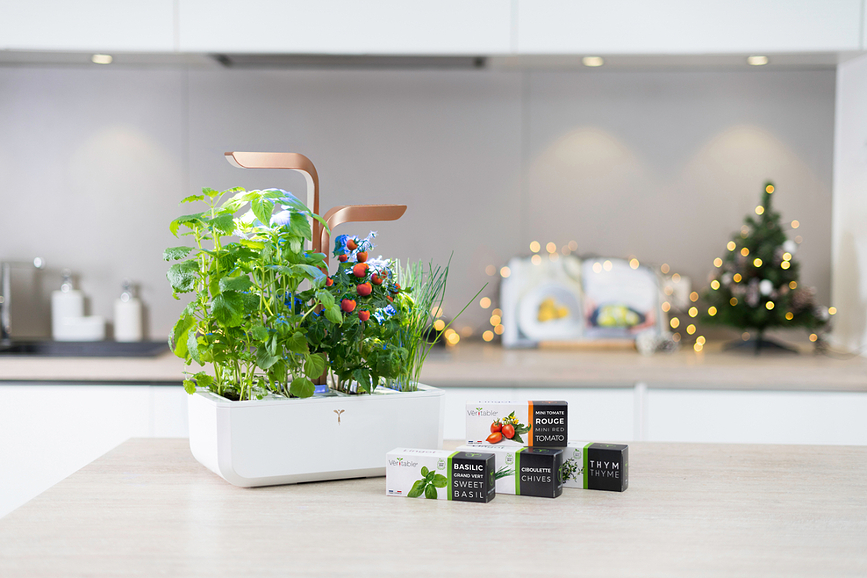 Veritable Smart Potager d'intérieur intelligent, blanc arctique