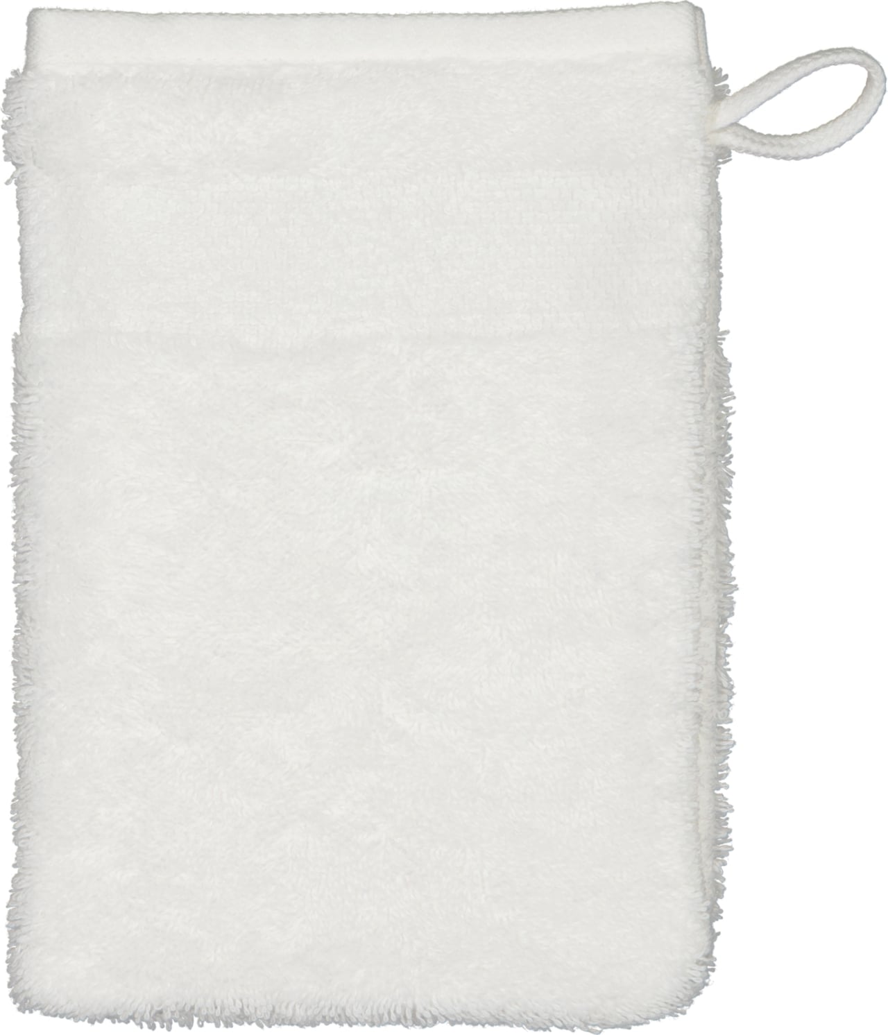 One Badehandschuh 16 x 22 cm weiß