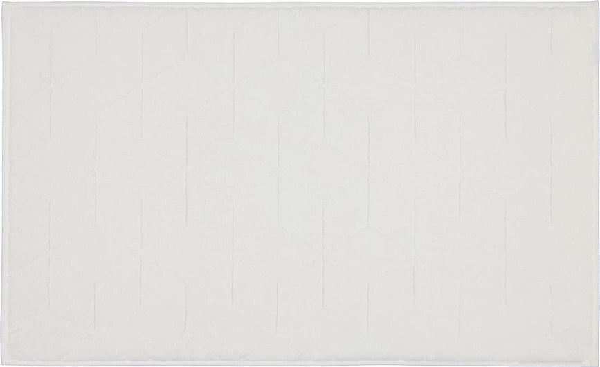 Килимок для ванної Carré 50 x 80 см, білий