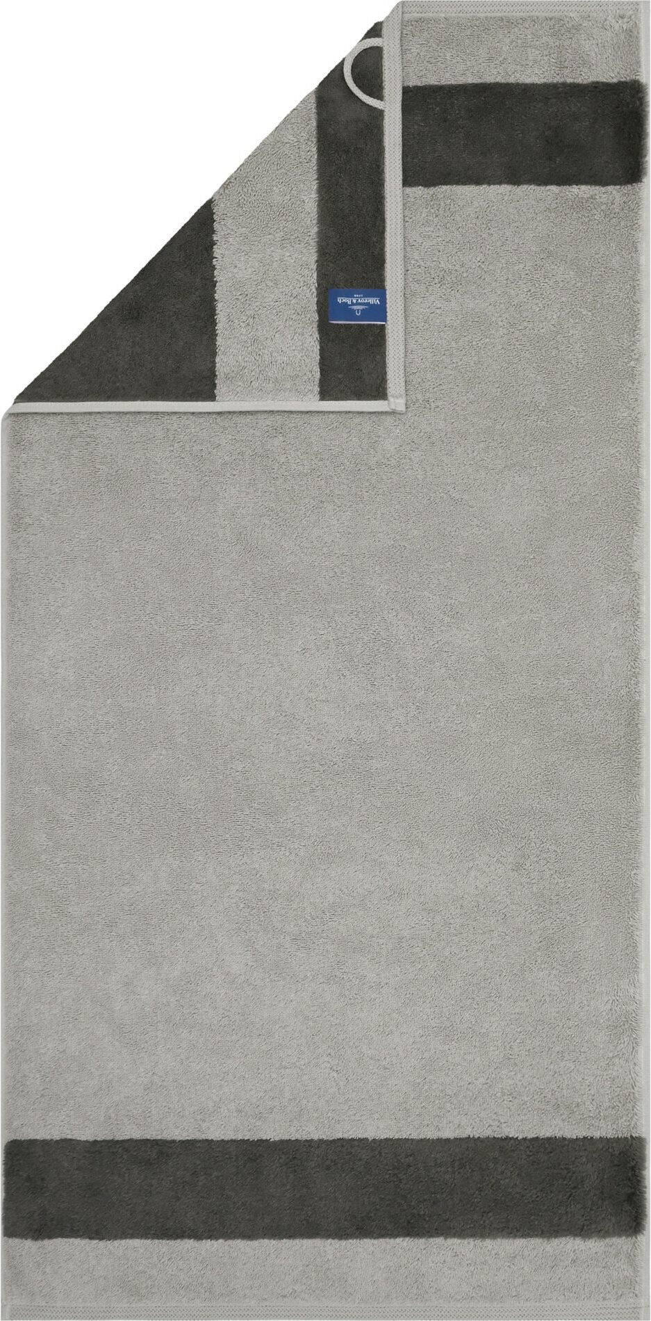 Luxury Double Handtuch 80 x 150 cm grau