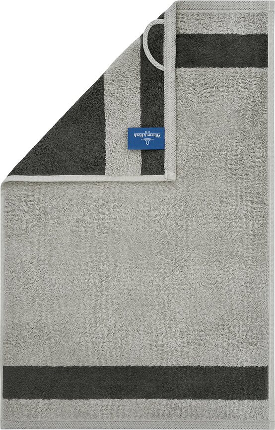 Luxury Double Serviette, 30 x 50 cm, grise