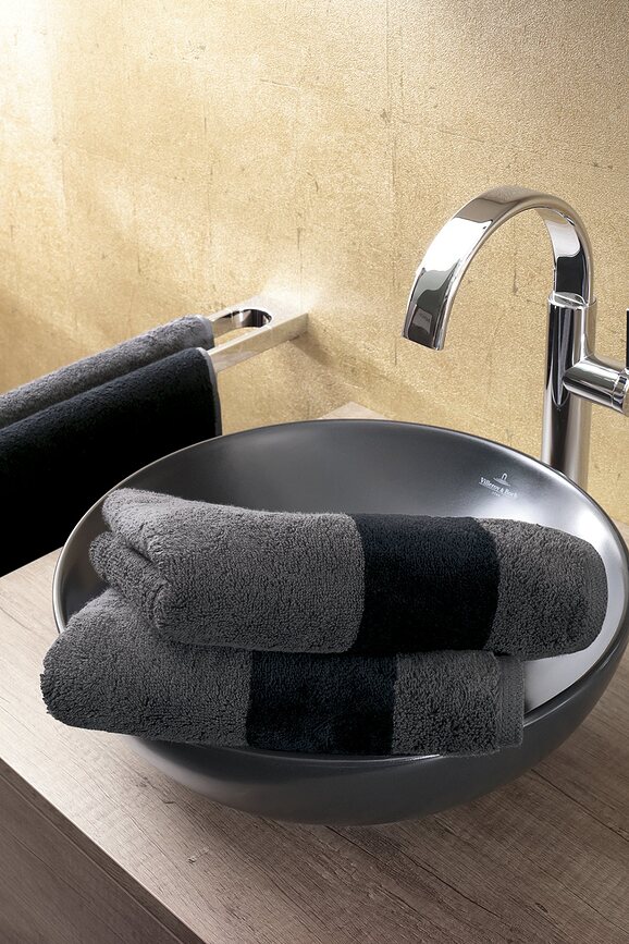 Toalla Luxury Double, 50 x 100 cm, grafito