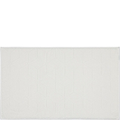 Vonios kilimėlis Carré baltos spalvos 50 x 80 cm