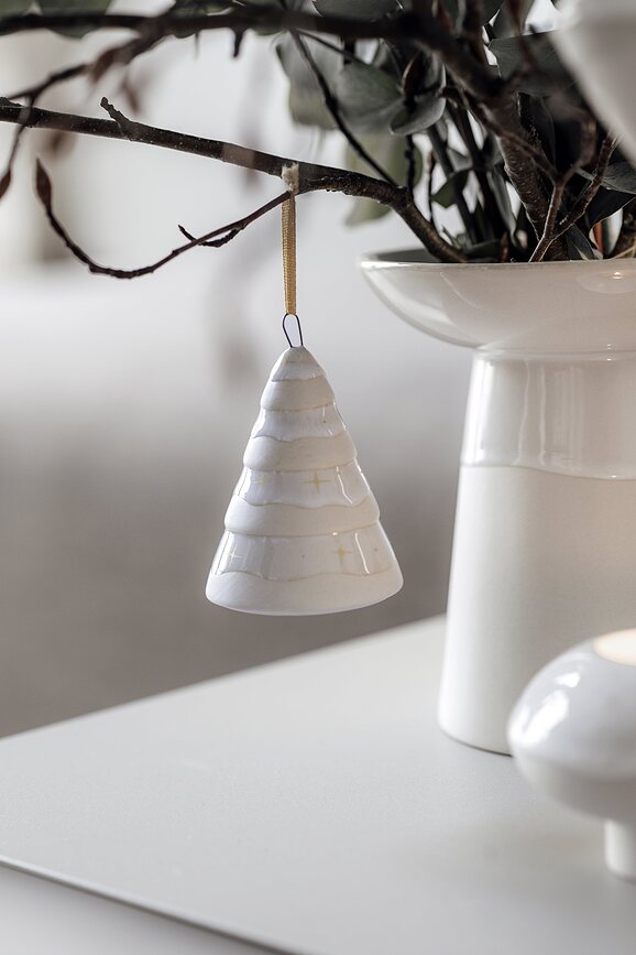 Adorno Navideño Winter Glow, diseño de ángel