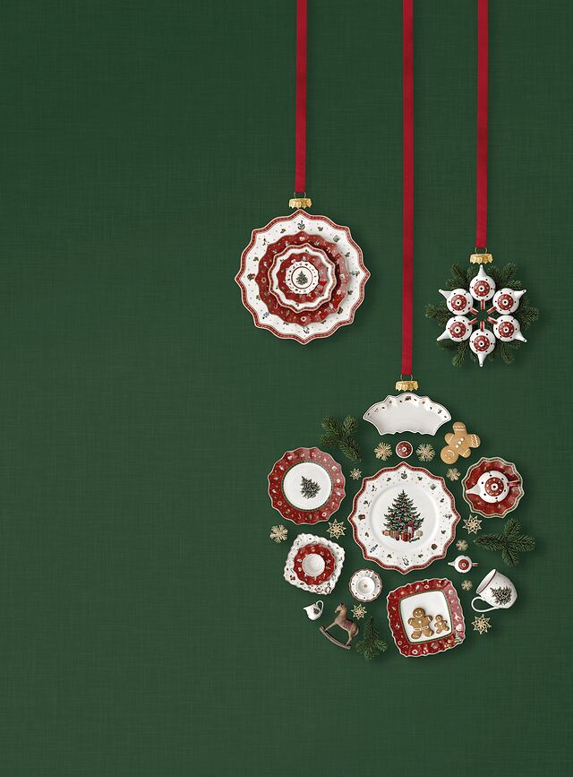 Adornos Navideños Toy's Delight Coffeeset, Set de 3 piezas