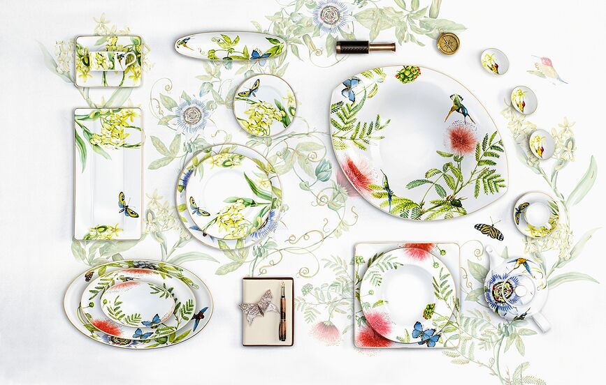 Amazonia Anmut Assiette Plate, 30 cm