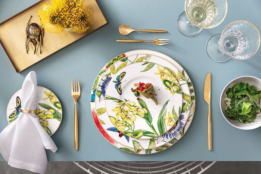 Amazonia Anmut Assiette Plate, 30 cm