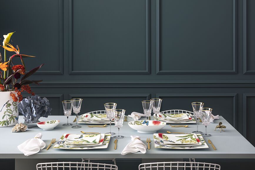 Amazonia Coupe ovale pour apéritif, 19 cm