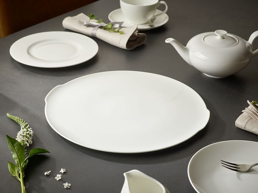Anmut Assiette à Déjeuner avec creux, 22 cm