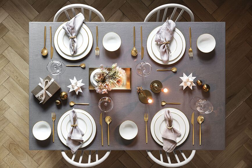 Anmut Gold Skleda za prigrizke, 13 cm