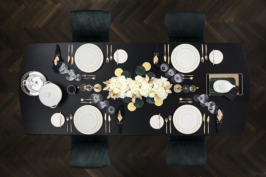 Anmut Gold Tanjur za posluživanje 33 cm