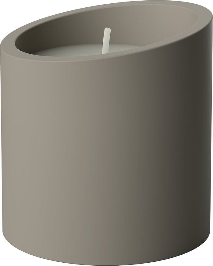 Aromātiskā svece NewMoon Beige Home Fantasy taupe krāsa