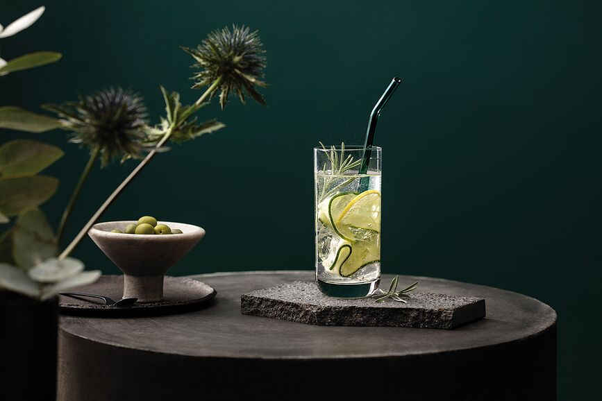 Artesano Hot&Cold Beverages Slamke staklene 4 kom.