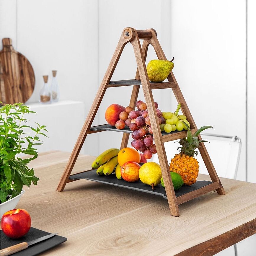 Artesano Original Présentoir de service à trois étages