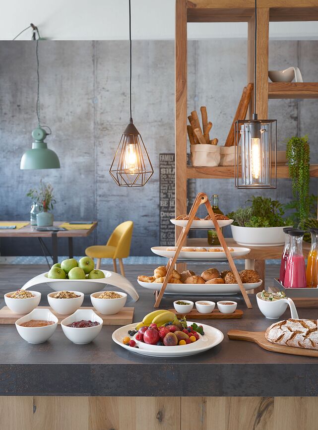 Artesano Original Set posodic za omake in pomake, s pladnjem, 4 kosi