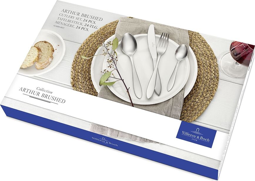 Arthur Pribor za jelo brušeni Set od 24 dijela