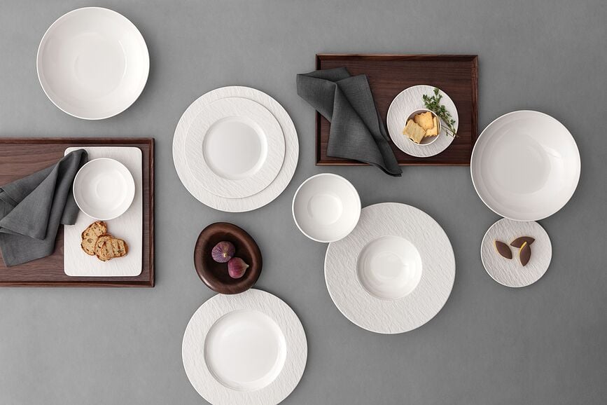 Assiette à pâtes Manufacture Ice 28 cm