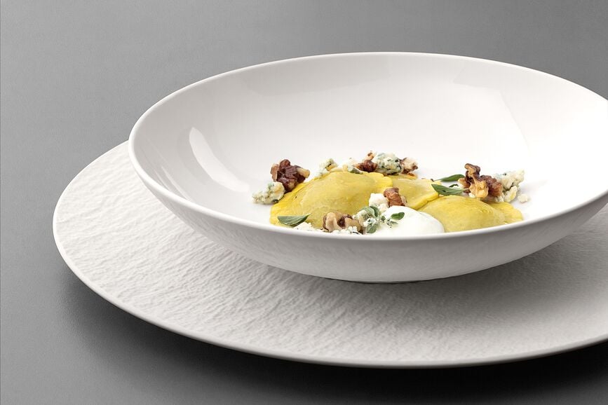 Assiette creuse Manufacture Ice 23,5 cm