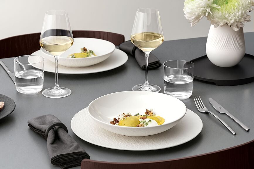 Assiette creuse Manufacture Ice 23,5 cm
