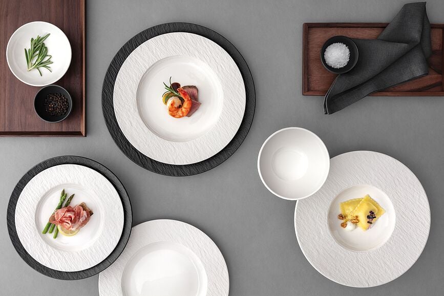 Assiette plate Manufacture Ice 27 cm