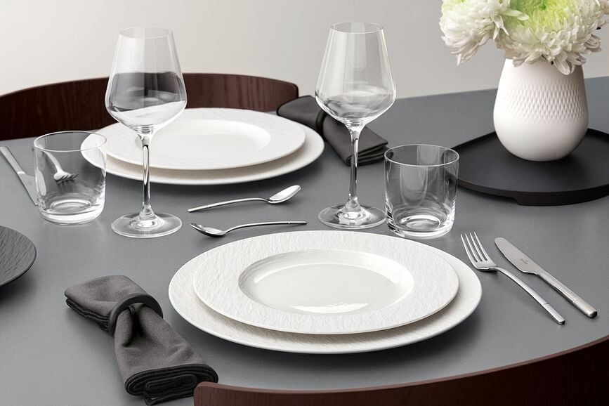 Assiette plate Manufacture Ice 27 cm