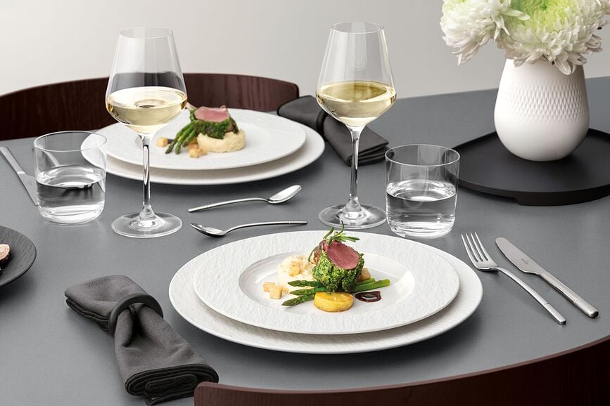 Assiette plate Manufacture Ice 27 cm