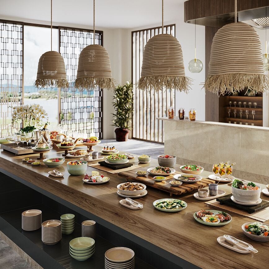 Assiette plate Perlemor Sand 29 cm