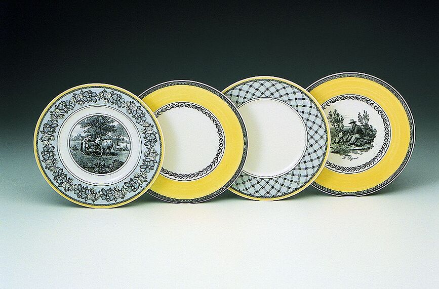 Audun Chasse Assiette Plate 27 cm