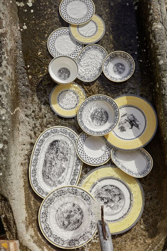 Audun Chasse Assiette Plate 27 cm