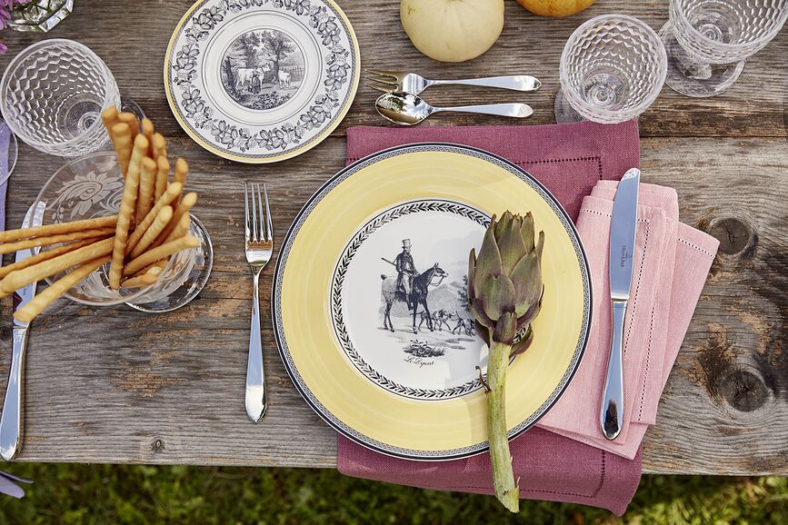 Audun Ferme Assiette à Déjeuner, 22 cm