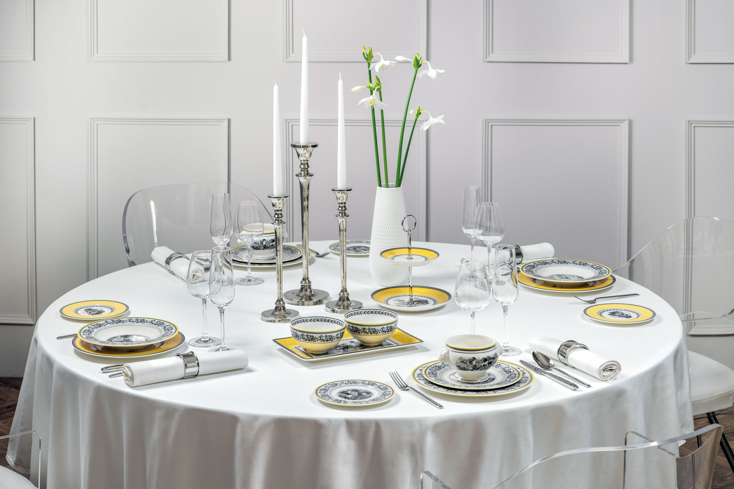 Villeroy & Boch Audun蓋付きオーダンベジタブルチュリーン。 Villeroy & Boch Audun蓋付きオーダンベジタブルチュリーン。