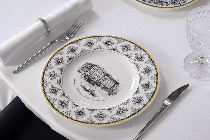 Audun Maison Assiette Plate 27 cm