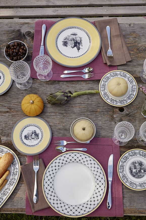 Audun Promenade Assiette Plate, 27 cm