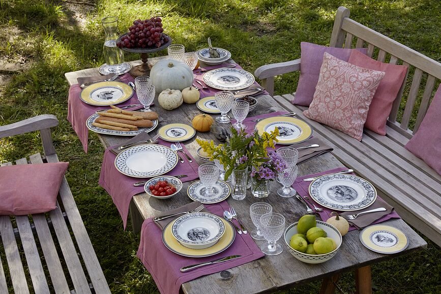 Audun Promenade Assiette Plate, 27 cm