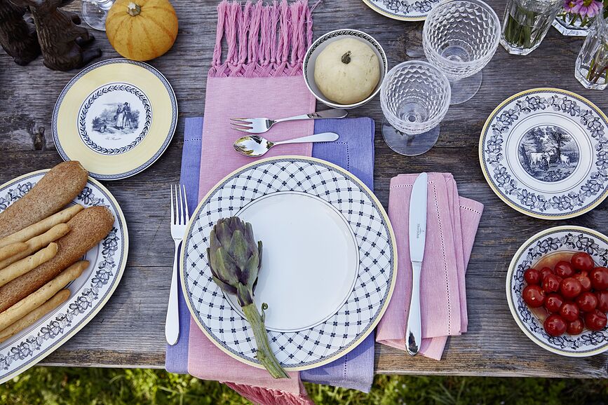 Audun Promenade Assiette Plate, 27 cm