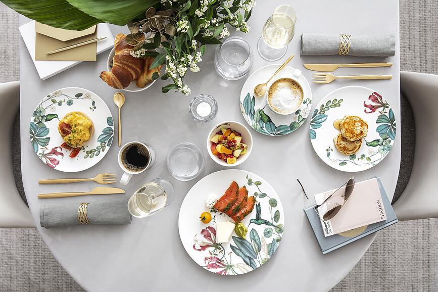 Avarua Krožnik za zajtrk, 22 cm, mornarsko moder