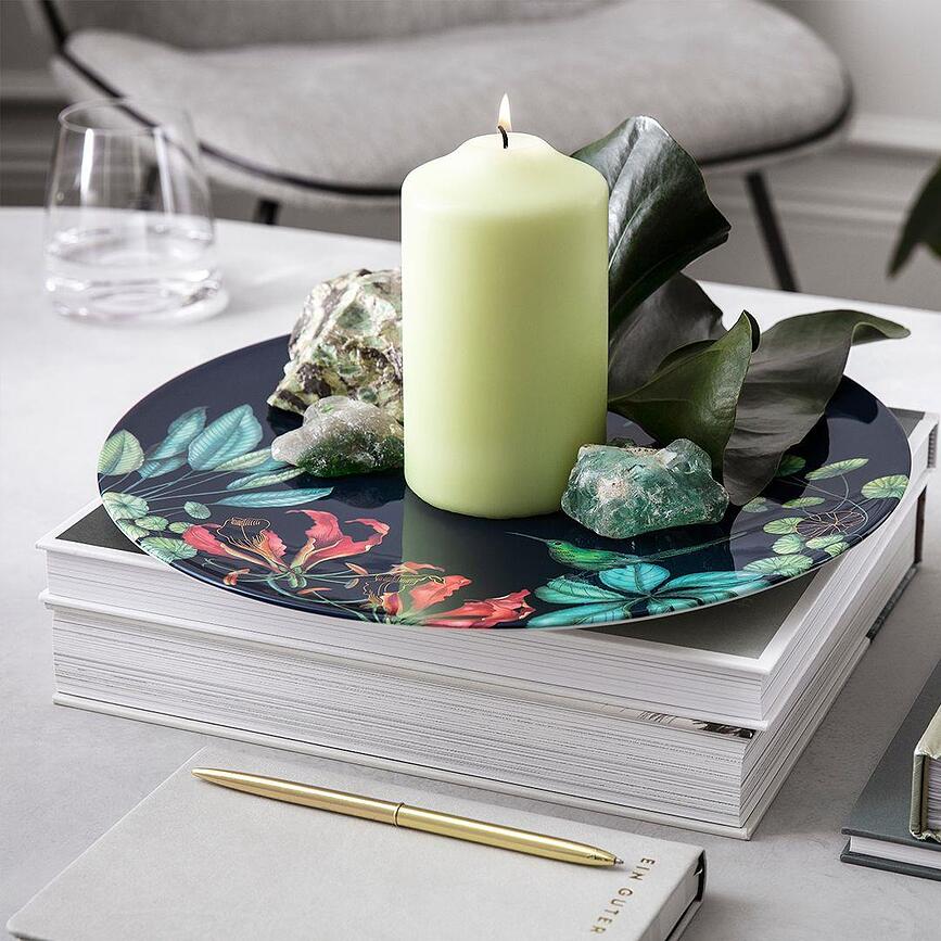 Avarua Krožnik za zajtrk, 22 cm, mornarsko moder