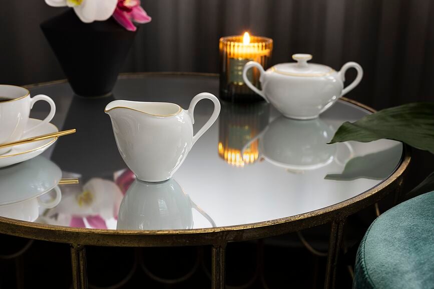 Azucarero Anmut Gold, de porcelana