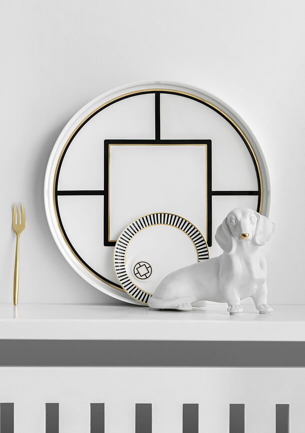 Bandeja de servir MetroChic Gifts, 33 cm